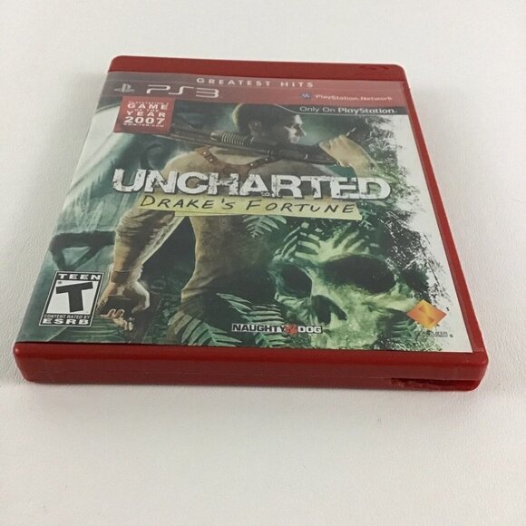 Sony Play Station PS3 Uncharted Drake's Fortune Game Greatest Hits COMPLETE 2007 - Picture 4 of 7